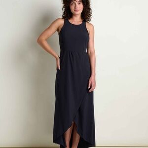 Toad & Co Sunkissed Black Maxi Dress
